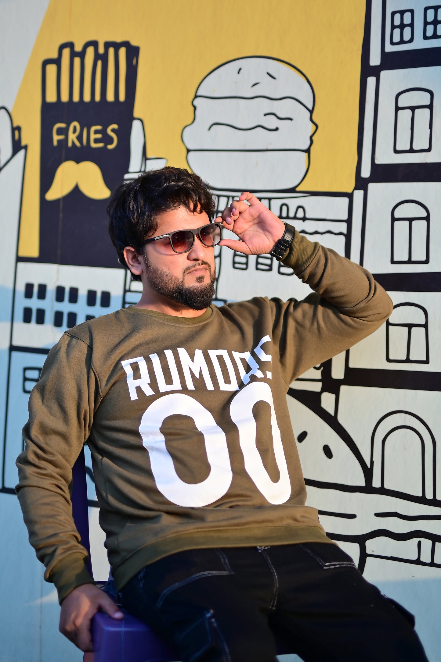 Rumors 00 Sweat Shirts 100% Cotton